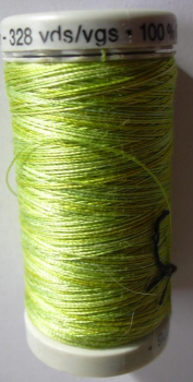 Cotton 30 meliert grüngelb