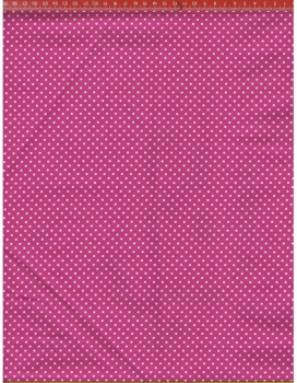 weiße Punkte auf pink