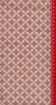 Diamond Geometrisch braun und rose
