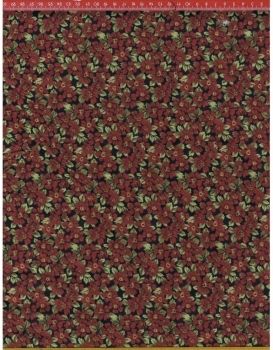 Pattern Party - rote Blüten