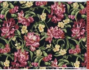 Block Party - Large Chocolate Rose Floral