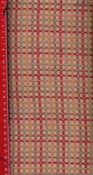 Japan - beige kariert mit bunten Webstreifen