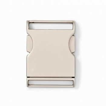 Gürtelschnalle 30 mm mattsilber