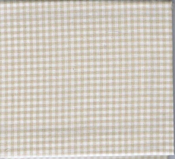 beige kleinkariert