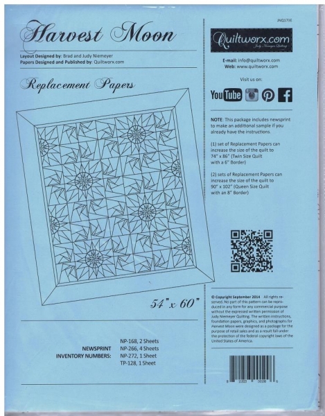 Harvest Moon, Replacement Papers