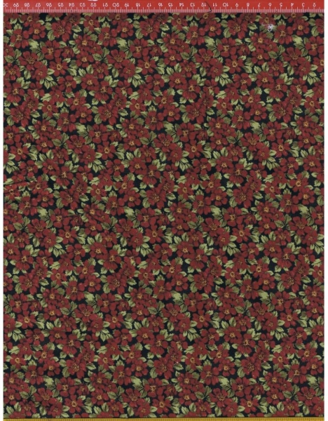 Pattern Party - rote Blüten