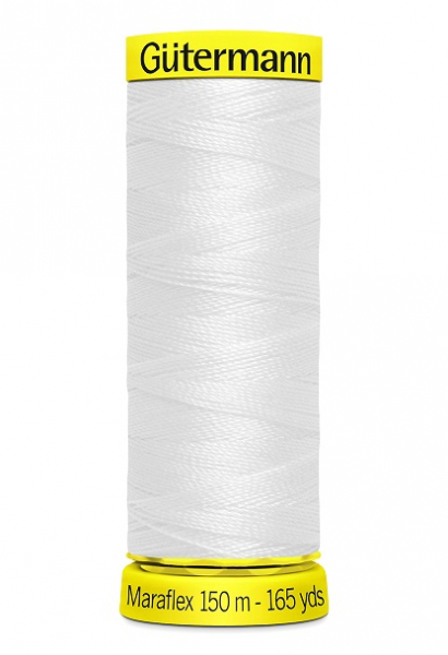 Gütermann Maraflex, 150 m, weiss
