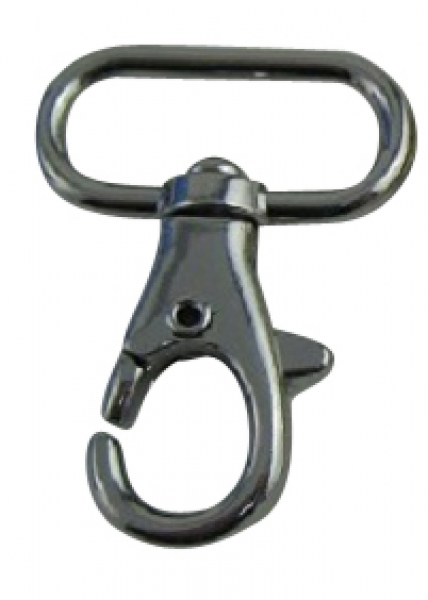Karabinerhaken 43x25 mm Nickel