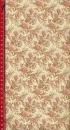 Quilters Collectible - apricot Blumen auf hellgelb