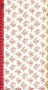 Quilters Collectible - apricot Sträuße auf beige