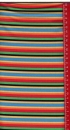 bunt gestreift