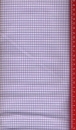flieder weiß Kariert 2x2 mm 140 cm breit