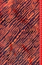 Batik orange - dunkelgrau