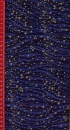 Byzantium - Wellenlinien blau