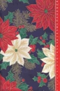 Weihnachtssterne rot + weiß, 80 x 110 cm - Kopie