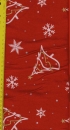 Weihnachtsbaum und Schneekristalle