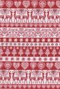 Scandi Border Red