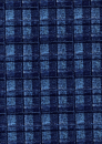 blau groß kariert