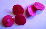Pink Knopf ca. 1,5 cm