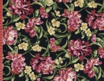 Block Party - Large Chocolate Rose Floral