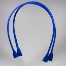 Ledertaschengriffe 80 cm enzianblau